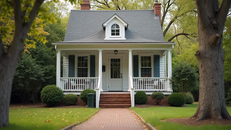 A charming North Carolina home with a welcoming porch.